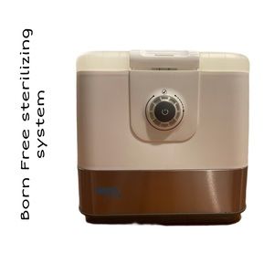 BORN FREE Tru-clean Baby Bottle Sterilizing All-in-1 Steam Sterilizer System